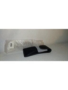 New The Art of Shaving Taos Black Razor Travel Pouch 2011 GWP